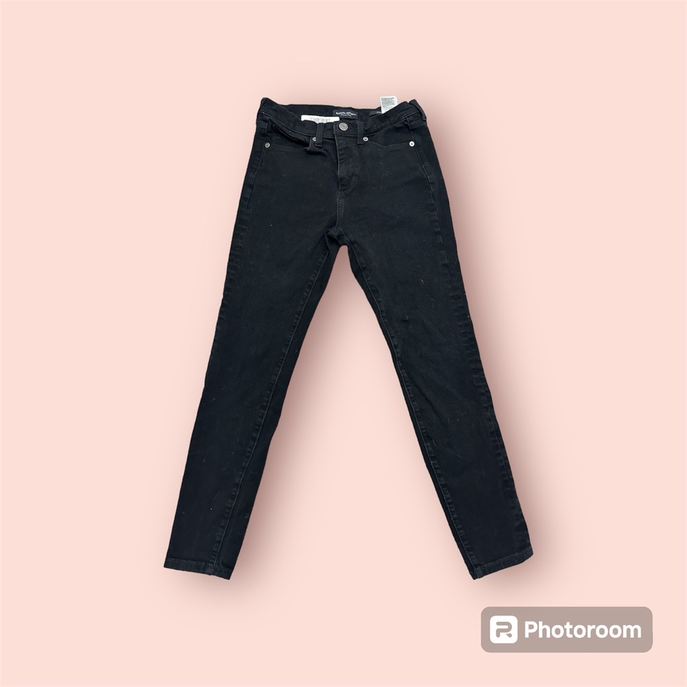 Banana republic skinny black pants
